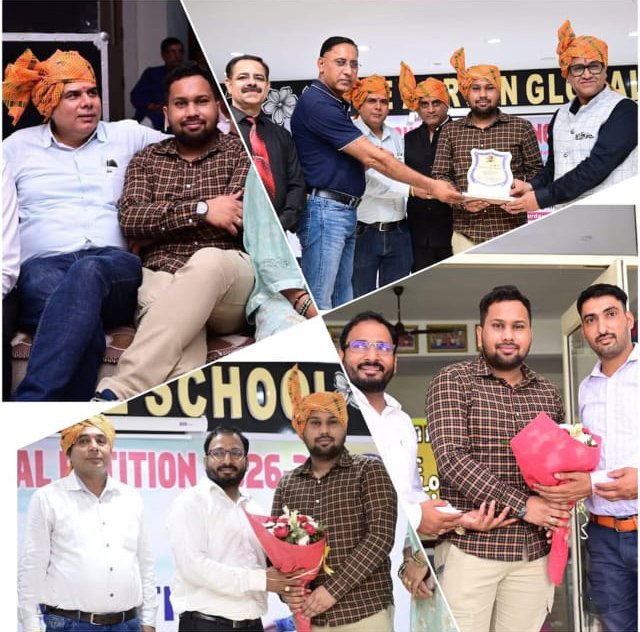 Collage of Bar Association felicitation moments and honors